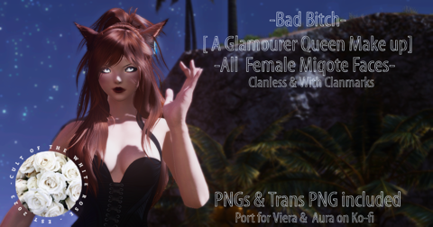 Preview from my Bad Bitch Make up Miqote Version