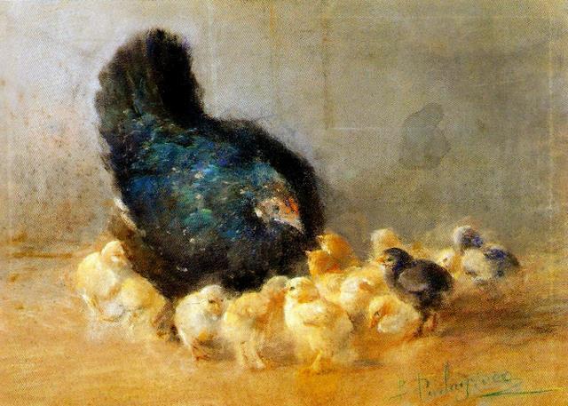 Chickens and Roosters in Flemish Folklore