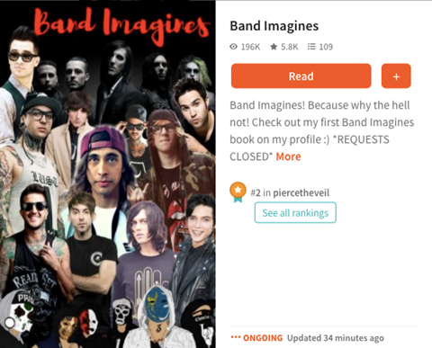 Band Imagines Book 2 (Wattpad)