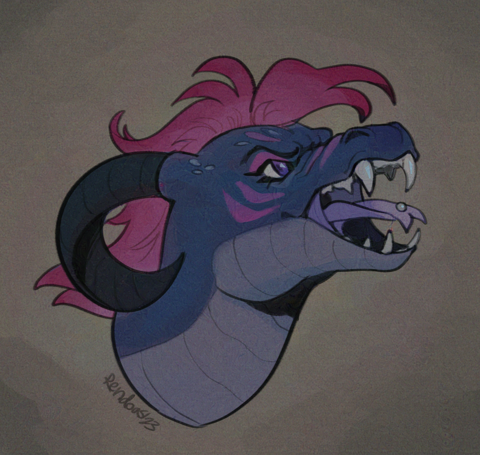artistic liberty sketch bust for Wraithclaw