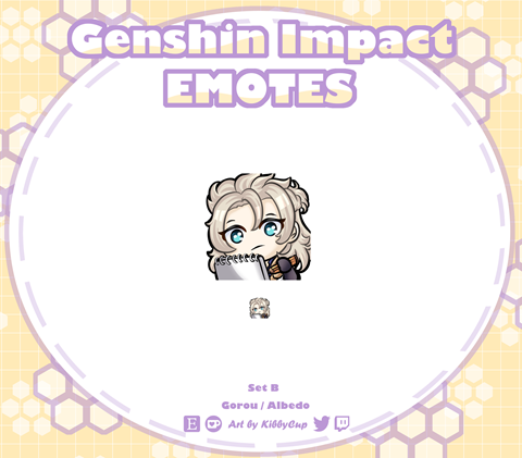 Kaeya shiny / sparkle animated emote / Genshin Impact twitch and discord  emote - kimithepumpkin's Ko-fi Shop - Ko-fi ❤️ Where creators get support  from fans through donations, memberships, shop sales and