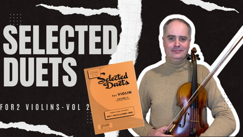 Charles Dancla Duet for 2 Violins - Bal Masqué
