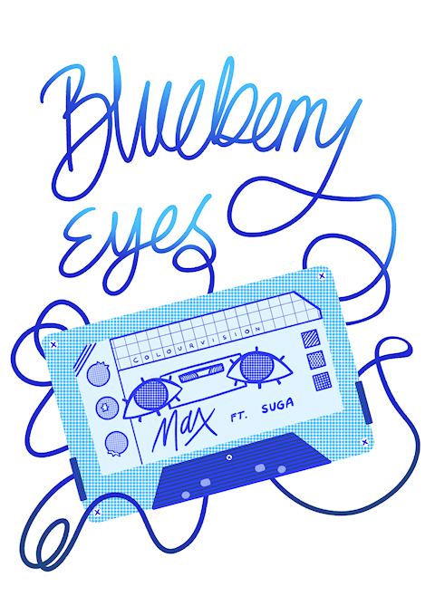 blueberry eyes ! 🔵