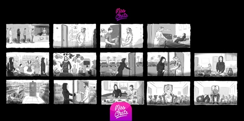 Door-To-Door Delivery Storyboard