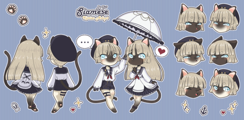 「 Commission 」Adopt character Sheet