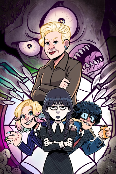 Wednesday fan art