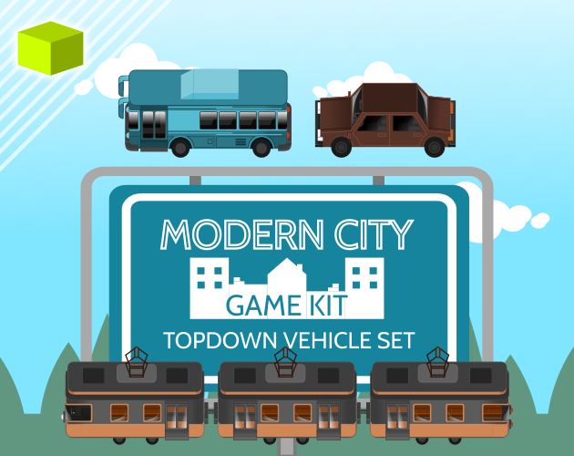 Modern City - Game Kit - Vehicle Set (1)
