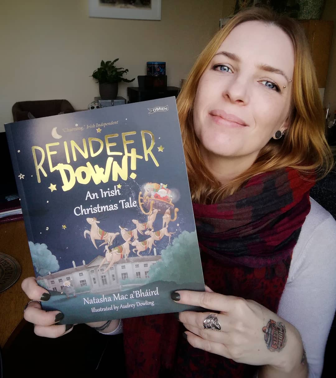 Paperback edition of Reindeer Down! 