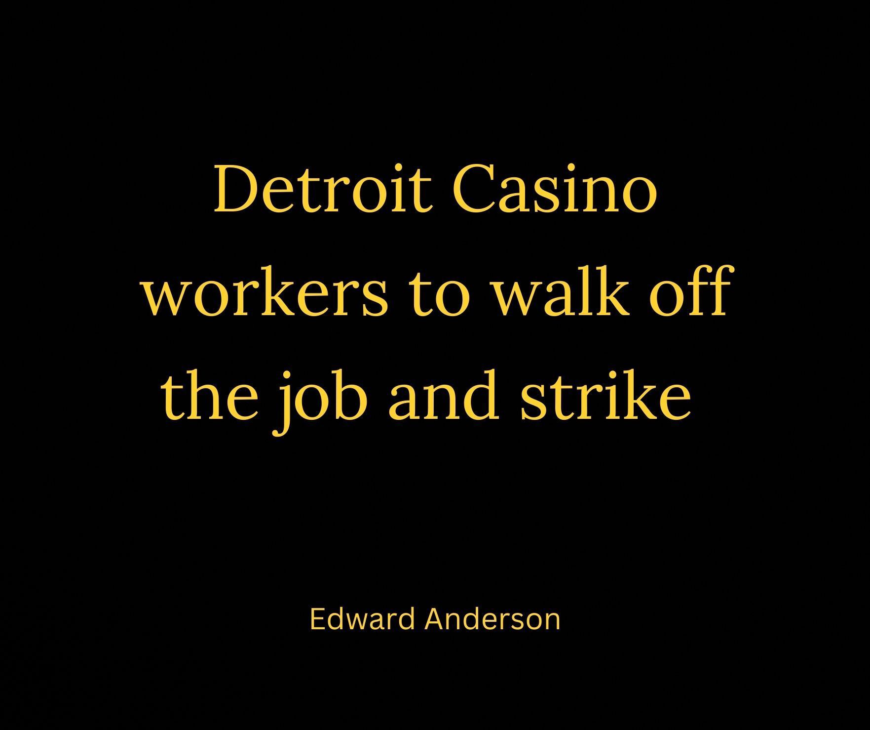 Another Detroit strike