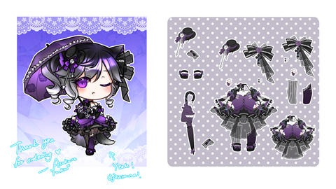 [Omakase Outfit+Chibi Commission]