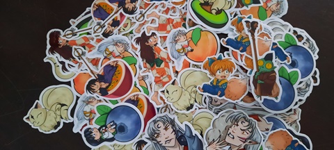 Inuyasha Stickers are here!