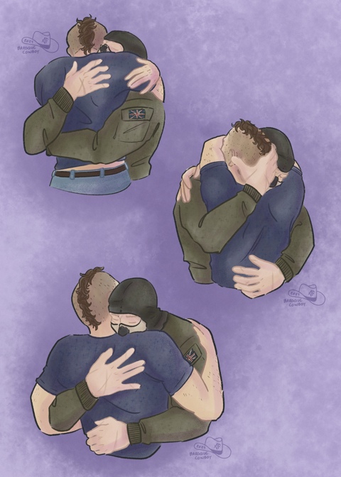 soapghost reunion hug