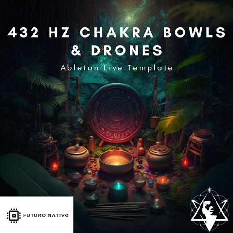  432 Hz CHAKRA DRONES & BOWLS template out now!