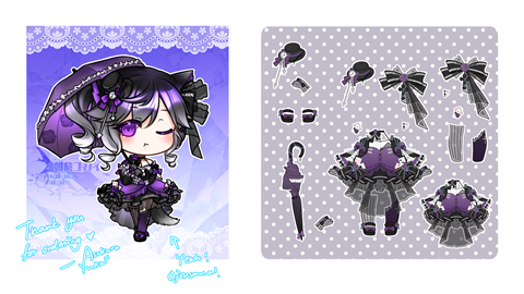 [Omakase Outfit+Chibi Commission]