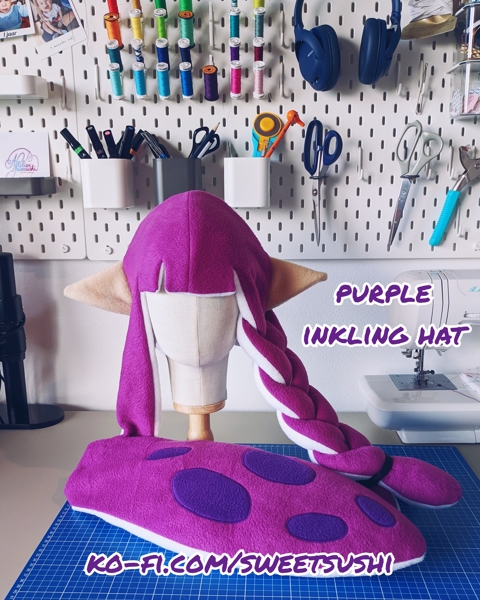 Purple Inkling Hat 💜✨