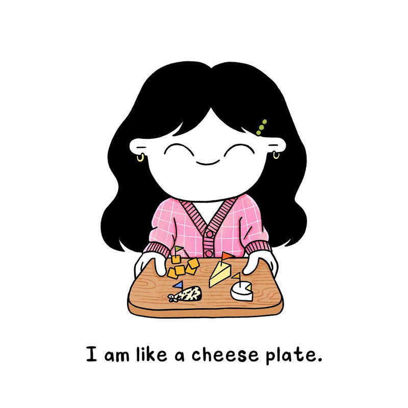 Cheese Plate Comic
