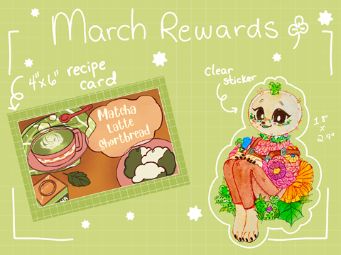 March’s Rewards! 