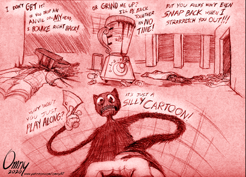 Cartoon Cat Comic
