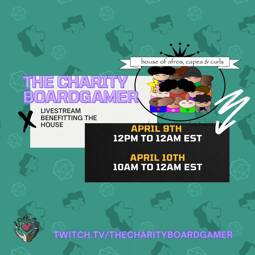 Our next charity livestream