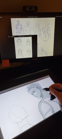 Sketching DoE scenes