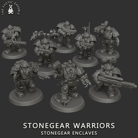 Stonegear Warriors - Now Released!