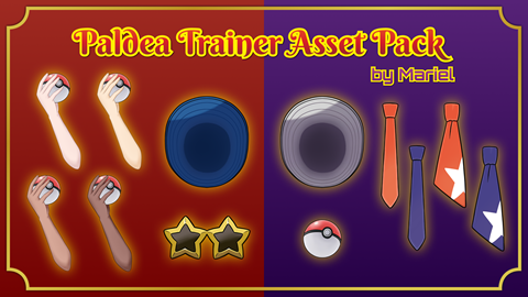 Paldea Trainer Asset Pack is now out!