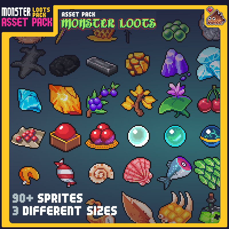 Free Fishing Game Assets Pixel Art Pack 