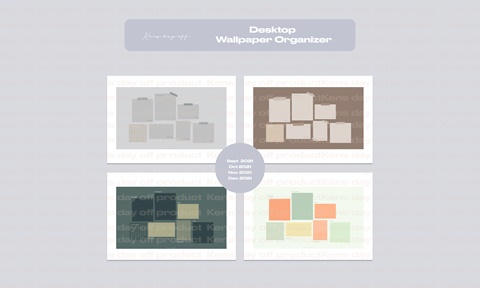 Desktop Wallpaper Organizer Vol.004 -Sneak Peek