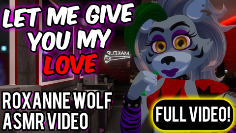 Roxanne Wolf Gives You Love Attention~ (ASMR Roleplay Video 32Mins ...