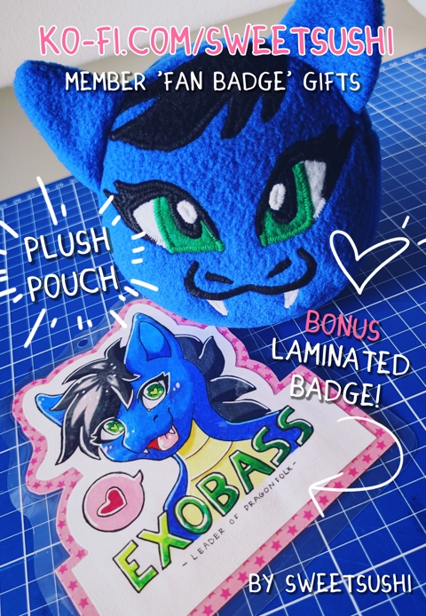 ✨ Plush Coin Pouch for Exobass ✨