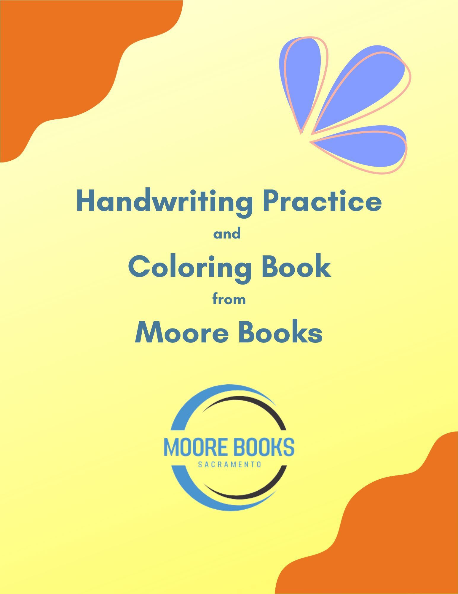 Handwriting Practice and Coloring Book