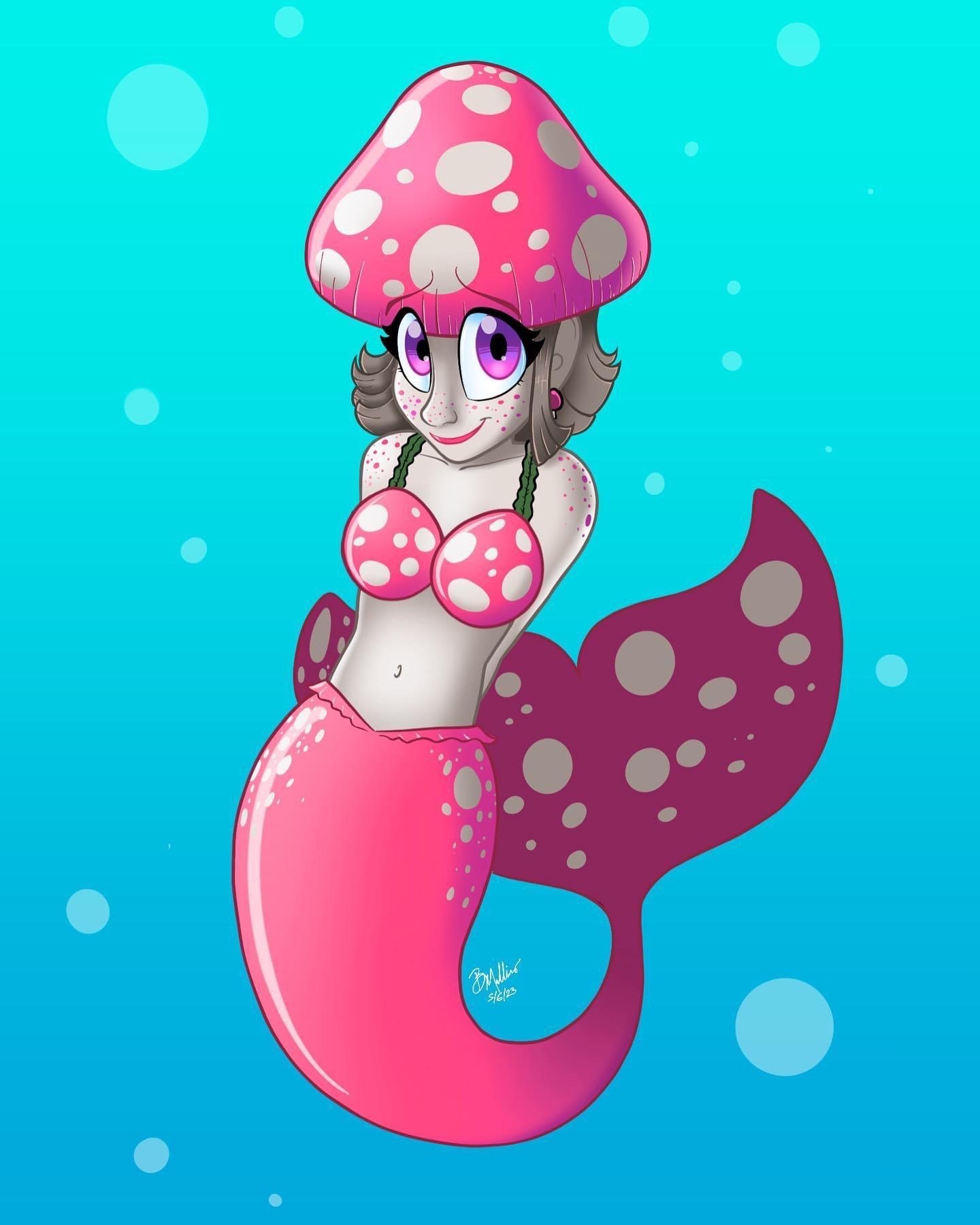 Mushroom Mermaid