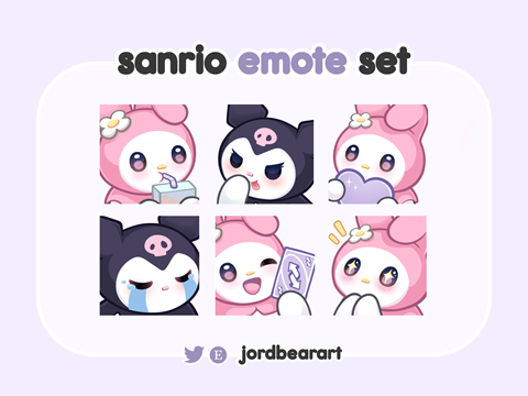 Kirby emote - Amazed - Niikiya's Ko-fi Shop - Ko-fi ❤️ Where