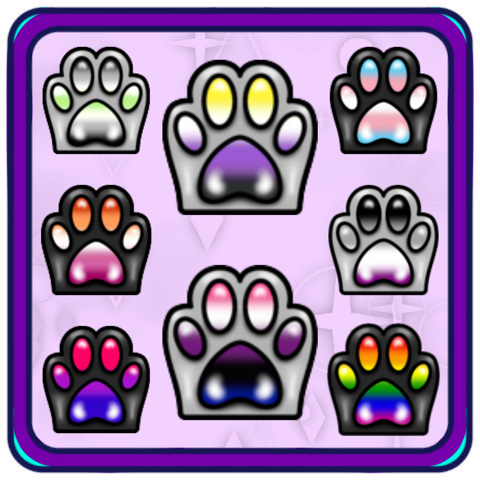 Pride Paw Subscriber Badges - Lambeth's Ko-fi Shop - Ko-fi ️ Where ...