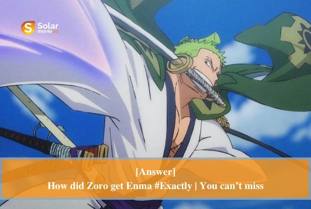 Fantasy - Vergo vs Zoro with Enma