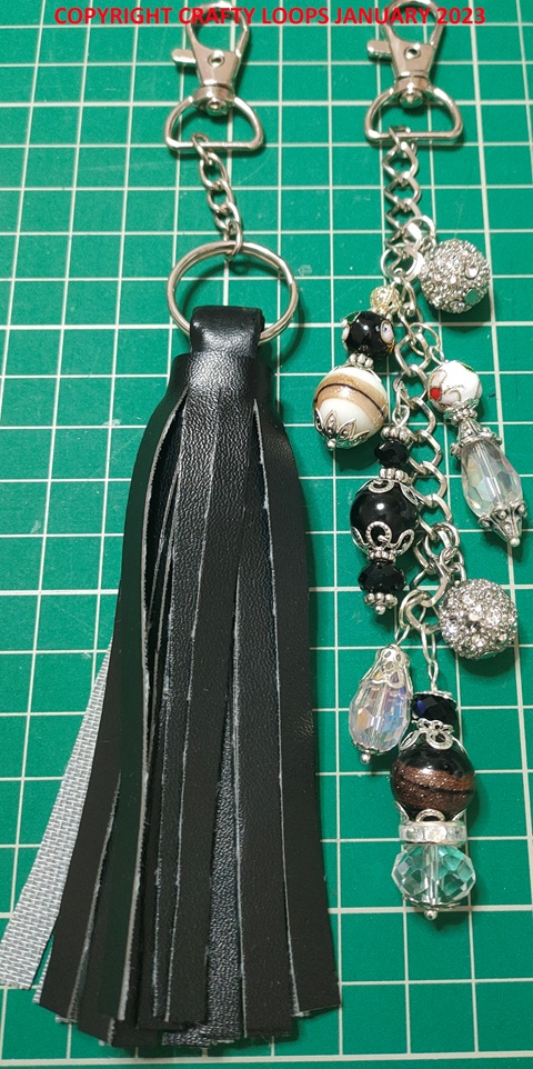 Handmade Bag/Purse Charm & Tassel