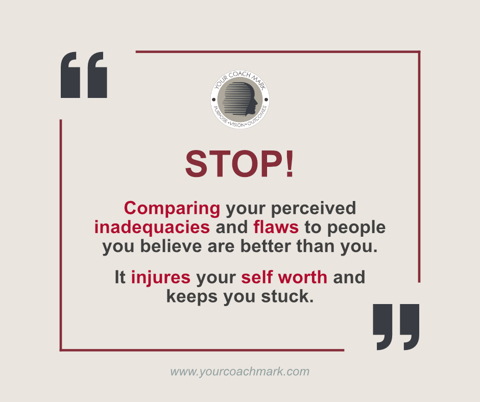 Stop comparing yourself to others
