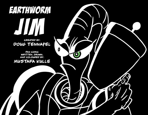 Earthworm Jim Fan Comic