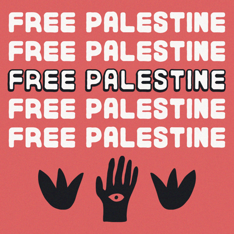 FREE PALESTINE // downloadable graphic