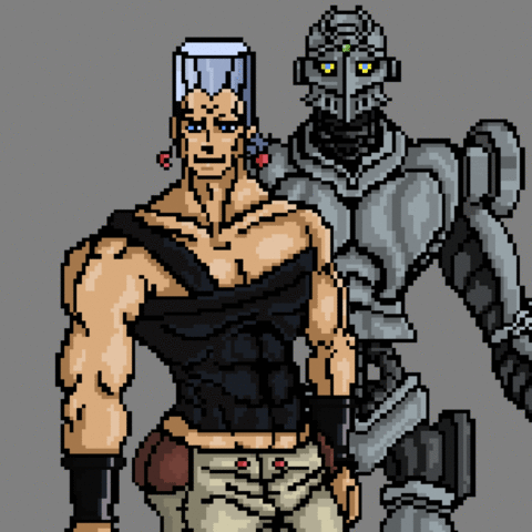 Polnareff and Chariot