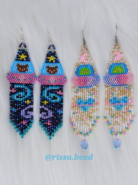 ON SALE UFO earrings - rissa.bead 's Ko-fi Shop