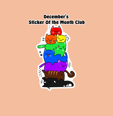 Decembers Sticker of the Month is here!