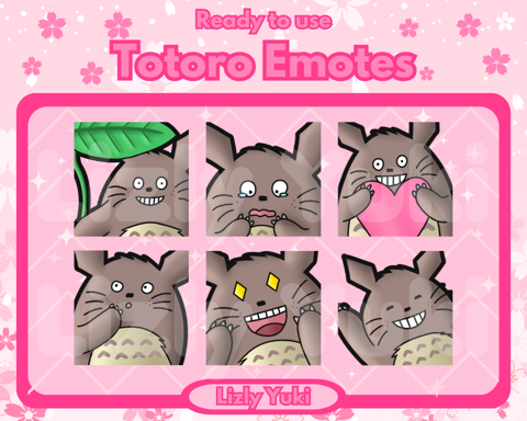 Totoro Emotes