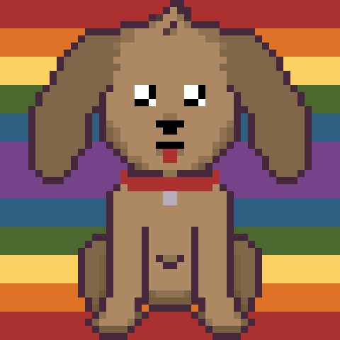 Gay Pride Dog