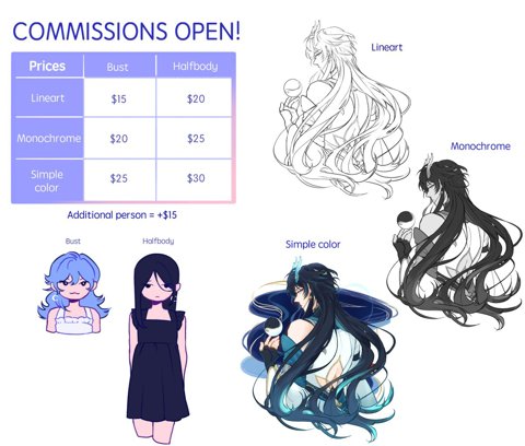 ✨Open Commissions!✨