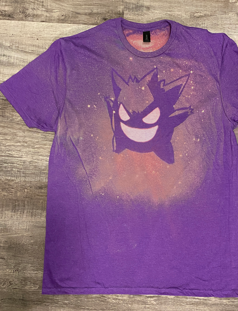 Gengar Shirt || Pokemon || video game t shirt, video game tshirt, video ...