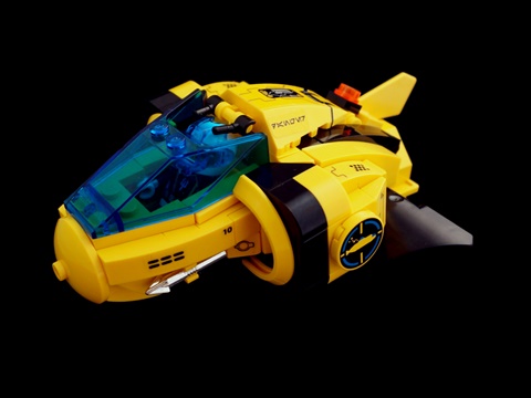 Aquanauts Aquahawk -- LEGO® construction manual - sybricks's Ko-fi Shop ...