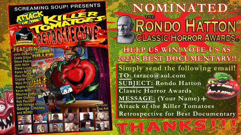 Help Our Killer Tomatoes Retrospective Win Best Do