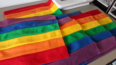 Wip Rainbow 🌈 Pride Pillowcases