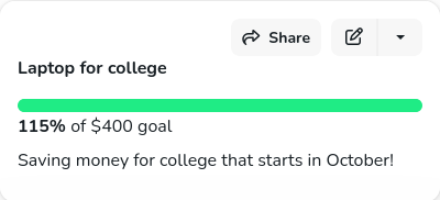 Goal reached!